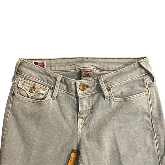 True Religion Becky Cotton Blend Flap Pocket Jeans - Picture 3 of 8